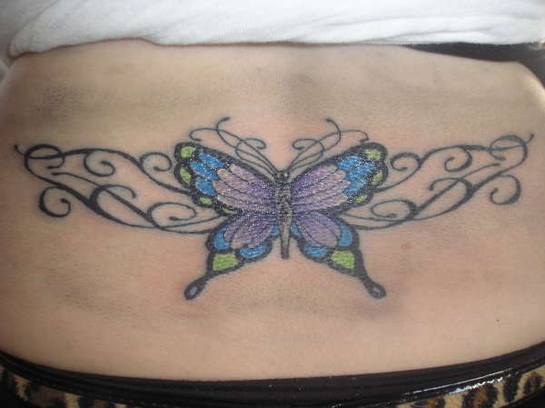 butterfly tat tattoo