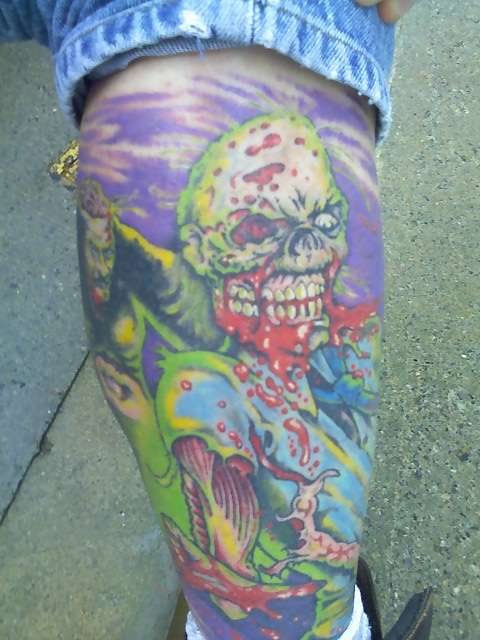 zombie tattoo