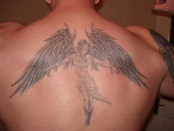 Angel tattoo