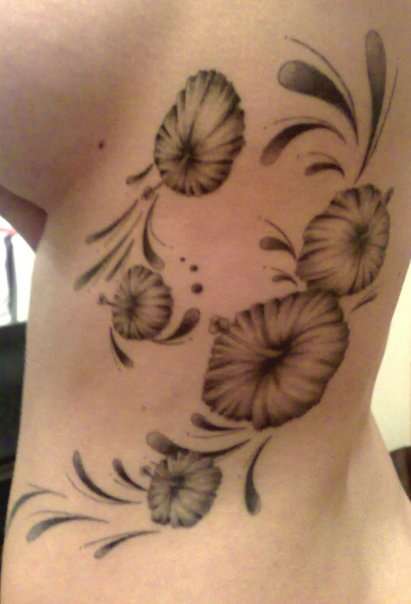 Hibiscus Flowers tattoo