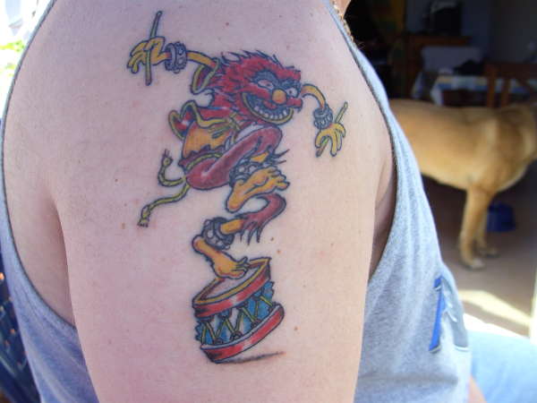animal muppets tattoo