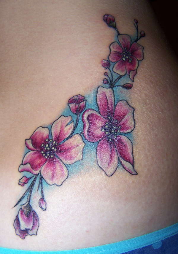 Cherry Blossom Flowers tattoo