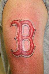 Red Sox tattoo