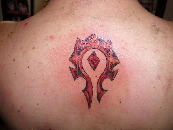 Horde Symbol tattoo.