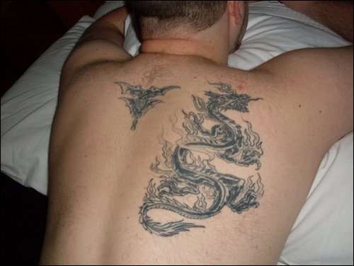 My back tattoo