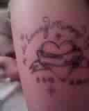 IN LOVING MEMORY tattoo