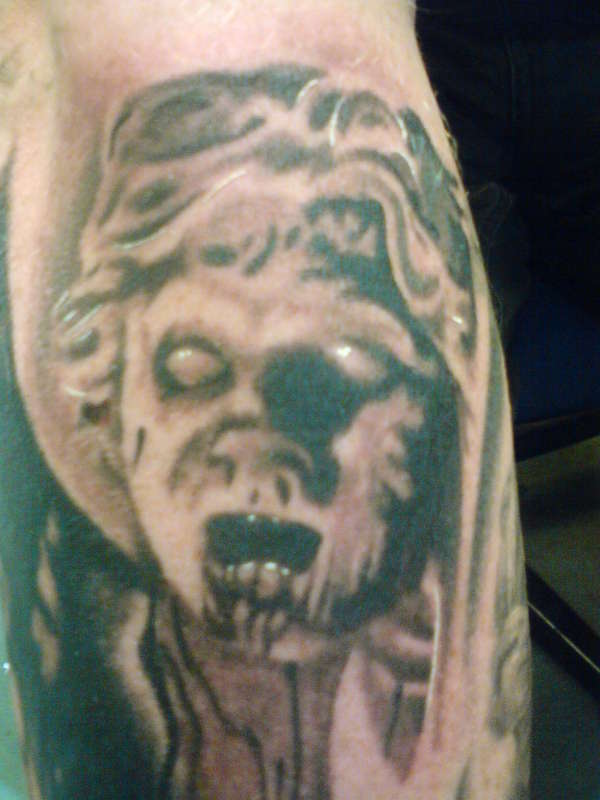 Scotty from evil dead tattoo