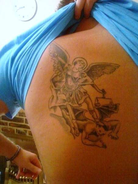 St Michael tattoo
