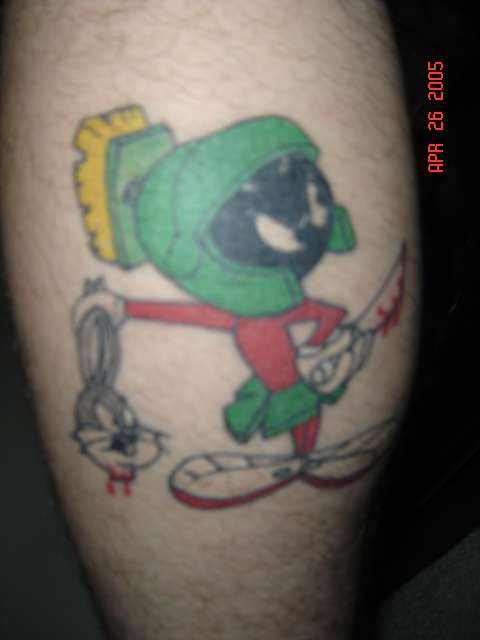 Marvin's Revenge tattoo.
