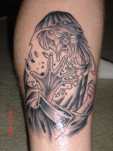 Random Wizard tattoo