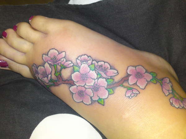 Cherry Blossoms tattoo