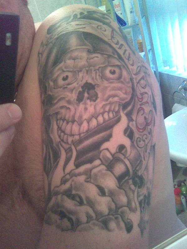 Grim Reaper tattoo