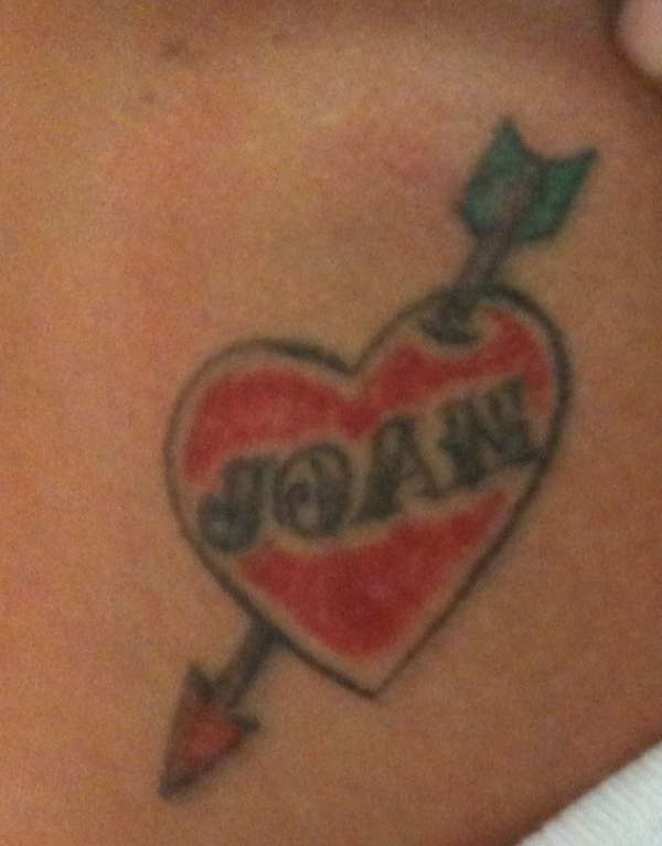 Joan tattoo