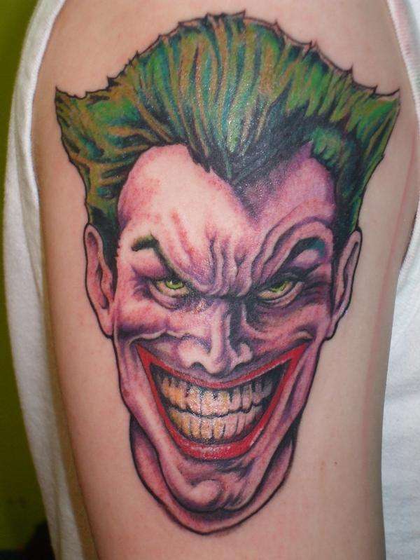 joker tattoo tribal