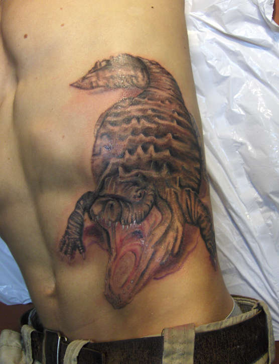 alligator tattoo