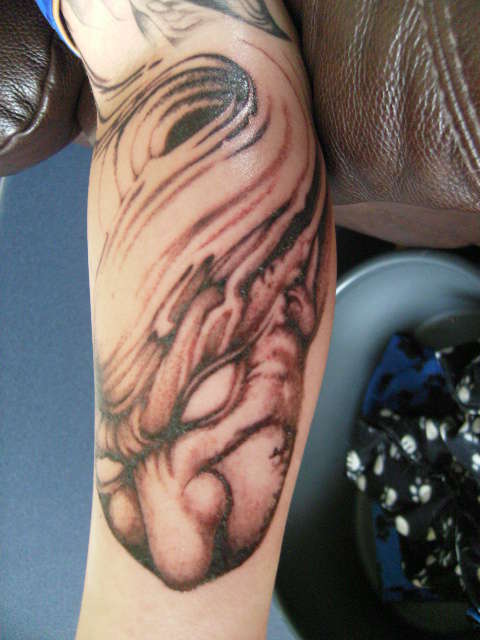 darkshade head tattoo