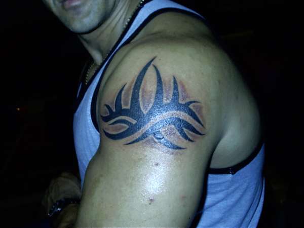 Joe Tribal tattoo