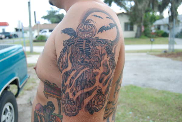 halloween-bday tattoo tattoo