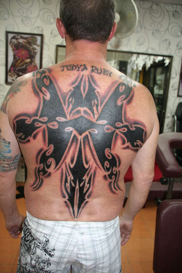 Back in Black tattoo