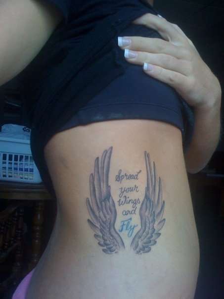 Spread Your Wings tattoo