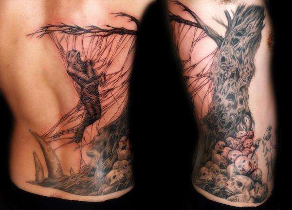 lovecrafts nightmare tattoo