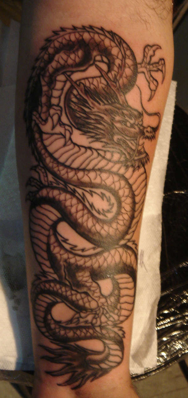 dragon tattoo