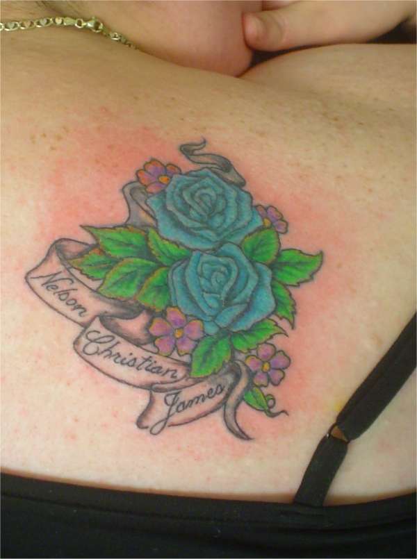 flowers tattoo