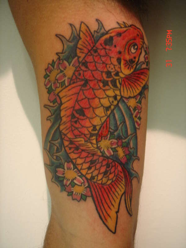 koi tattoo