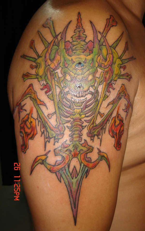 skulls tattoo