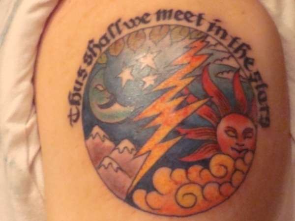 Thus shall we meet in the stars tattoo