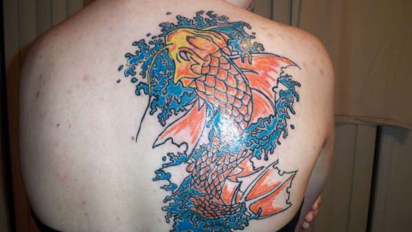 color koi tattoo