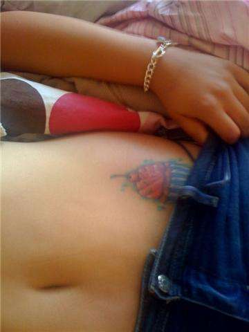 cupcake tattoo