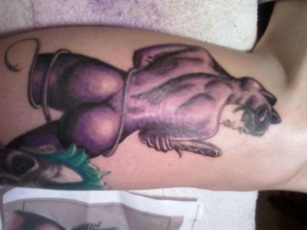 Catwoman tattoo