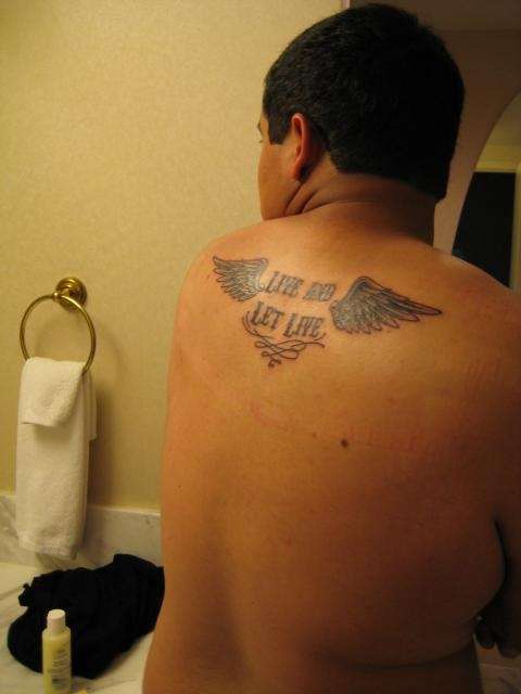 First Tattoo, Starlight Tattoo Las Vegas tattoo