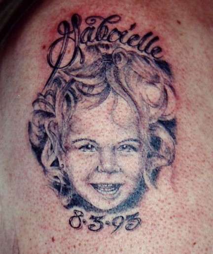 Portrait tattoo