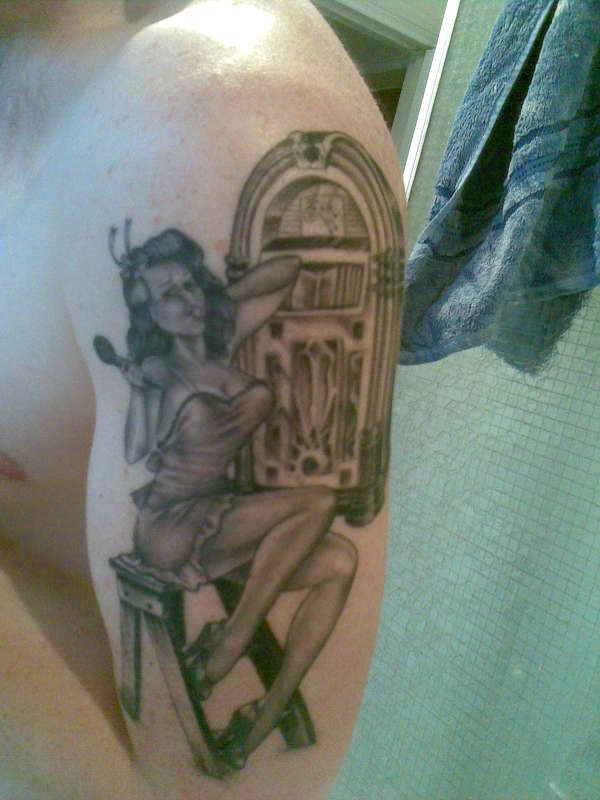 pinup tattoo