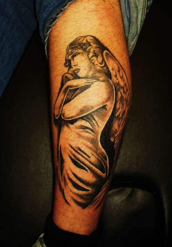 angel tattoo