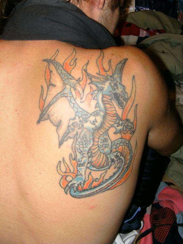 dragon tattoo
