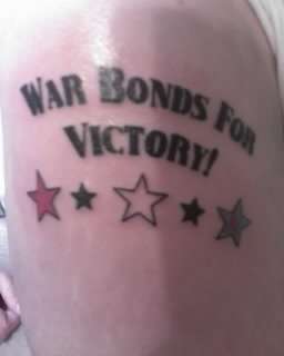 My WW11/40s Propaganda Tattoo tattoo