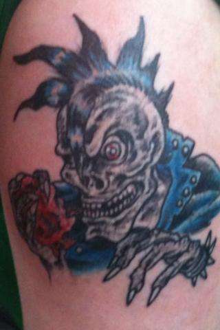 Zombie Punk tattoo