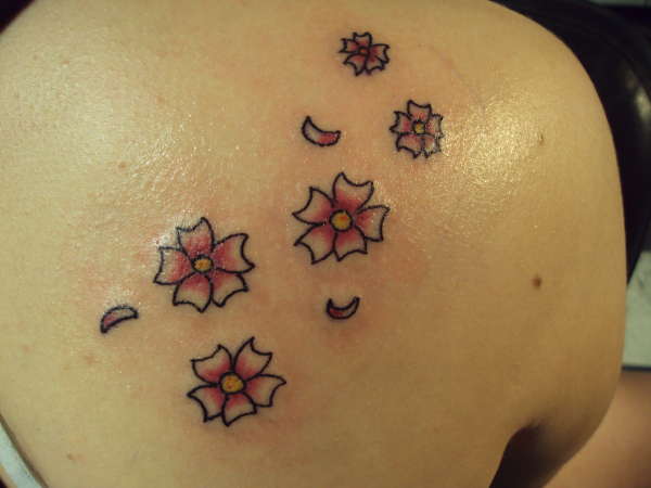 cherry blossoms tattoo