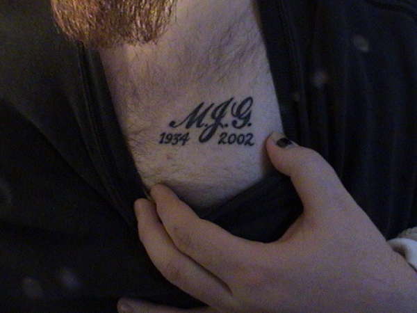 Remembrance tattoo