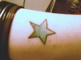 Stars on Wrist tattoo