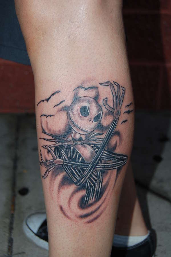 jack skelington tattoo