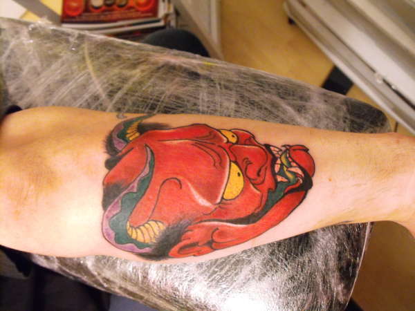 mask tattoo