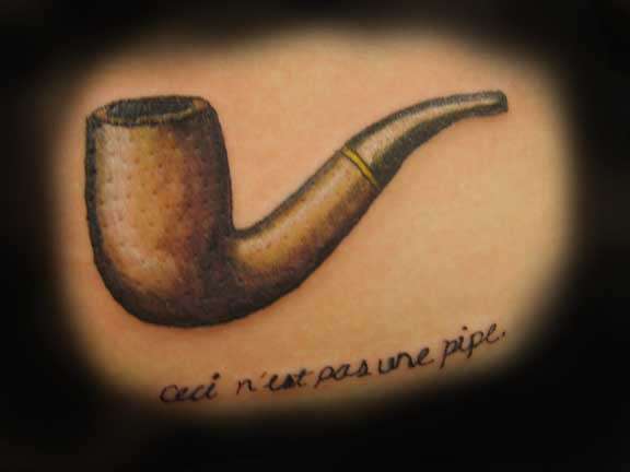 this is not a pipe tattoo