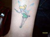Tinkerbell tattoo