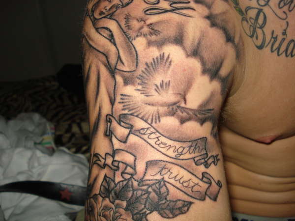 half sleeve tattoo