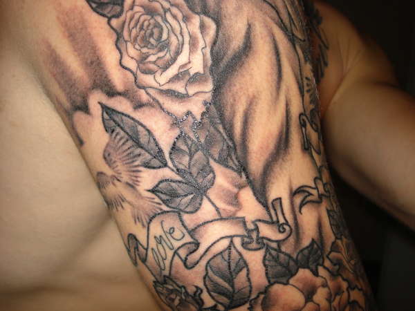 half sleeve tattoo