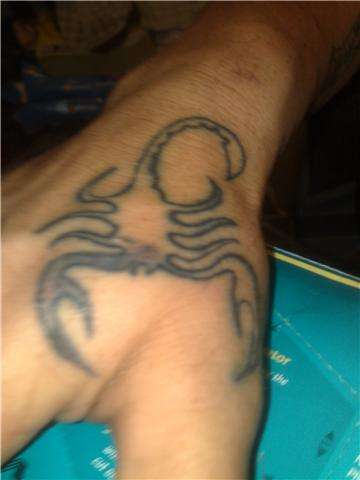 scorpion tattoo